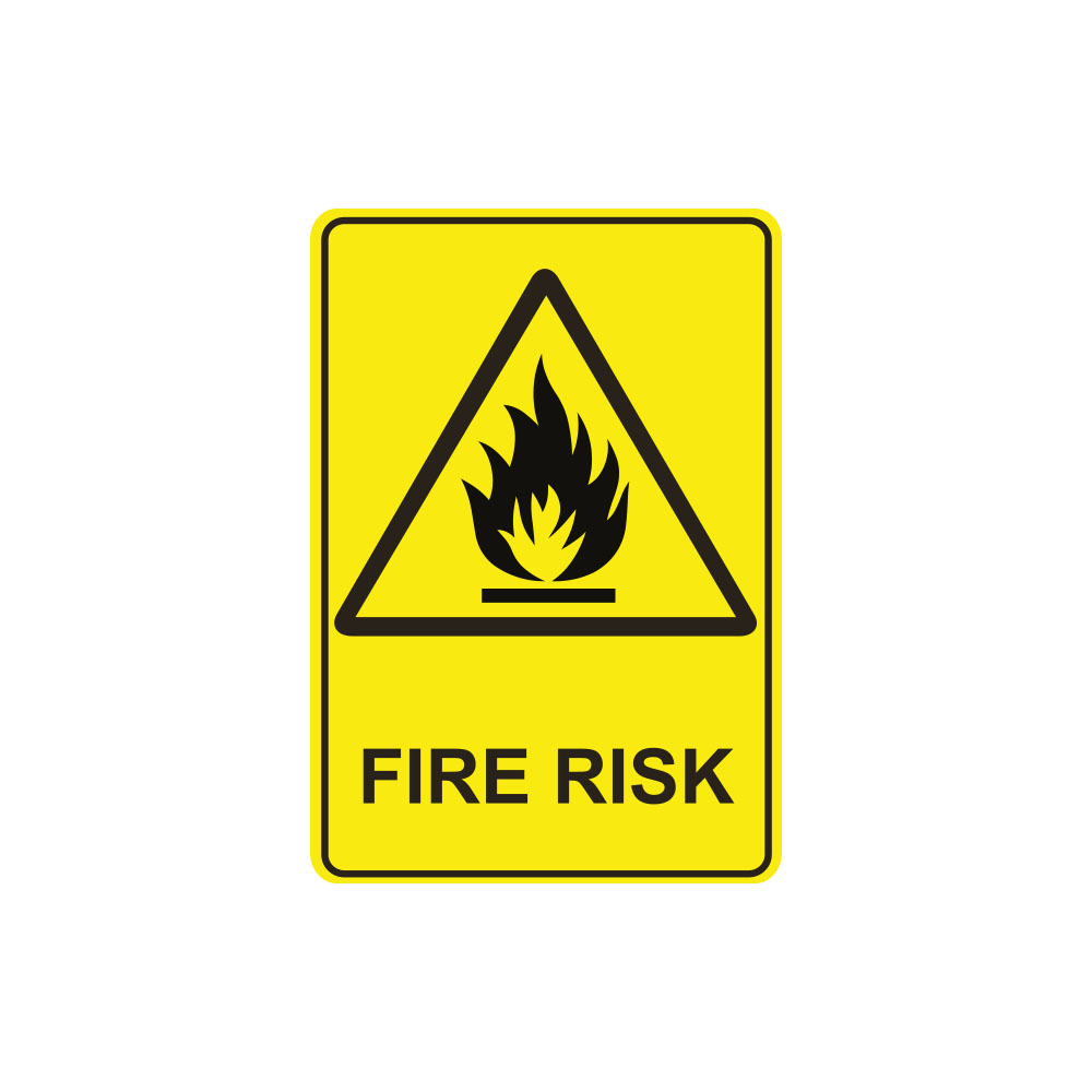 Fire Hazard Sign & Fire Risk Sign | Fire Warning Signs in Australia